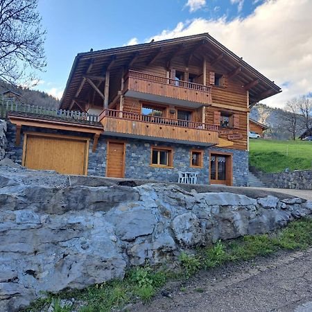 לה גראן-בורנו Appartement Cosy Face Aux Aravis מראה חיצוני תמונה