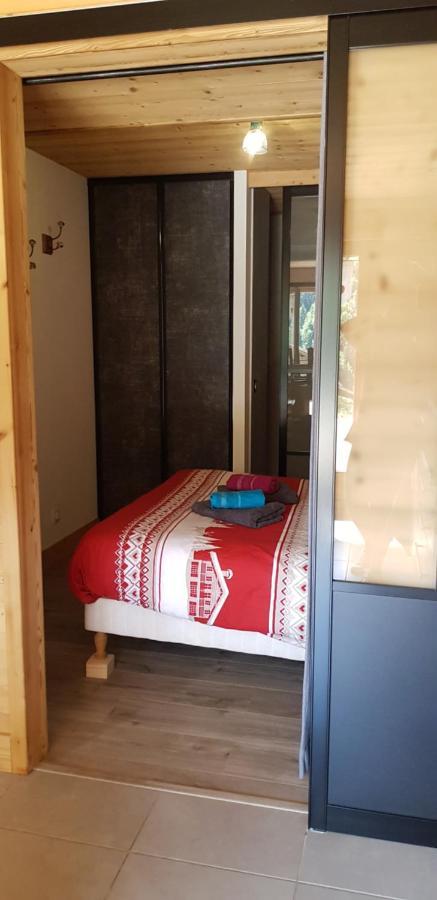 לה גראן-בורנו Appartement Cosy Face Aux Aravis מראה חיצוני תמונה