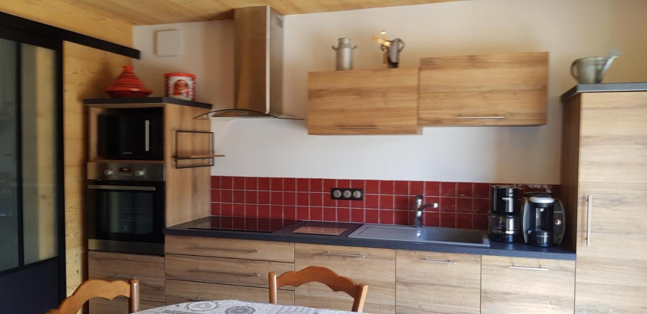 לה גראן-בורנו Appartement Cosy Face Aux Aravis מראה חיצוני תמונה