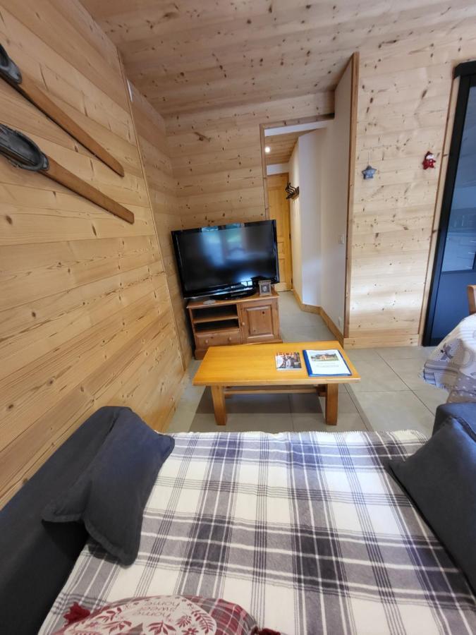 לה גראן-בורנו Appartement Cosy Face Aux Aravis מראה חיצוני תמונה