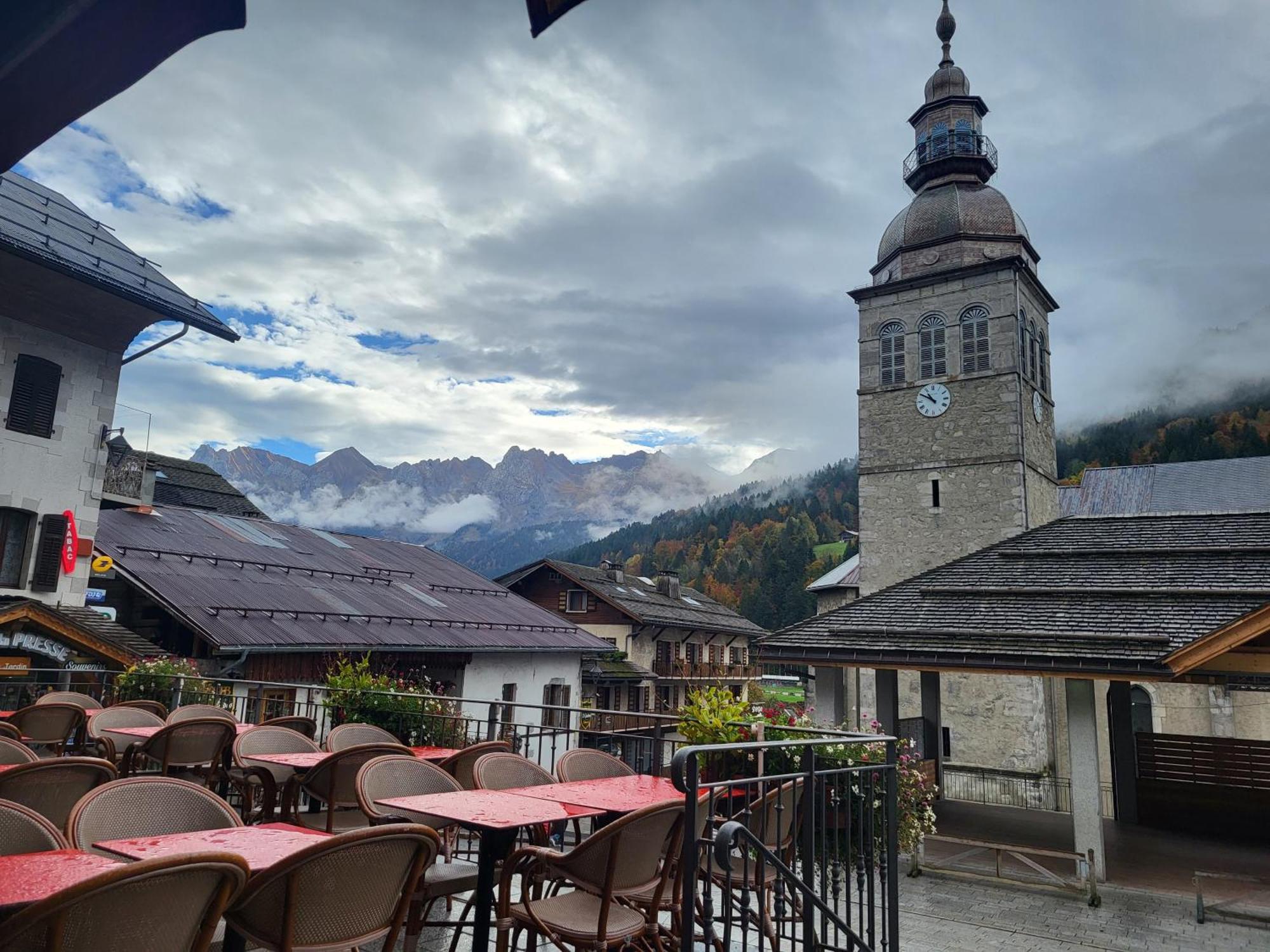 לה גראן-בורנו Appartement Cosy Face Aux Aravis מראה חיצוני תמונה