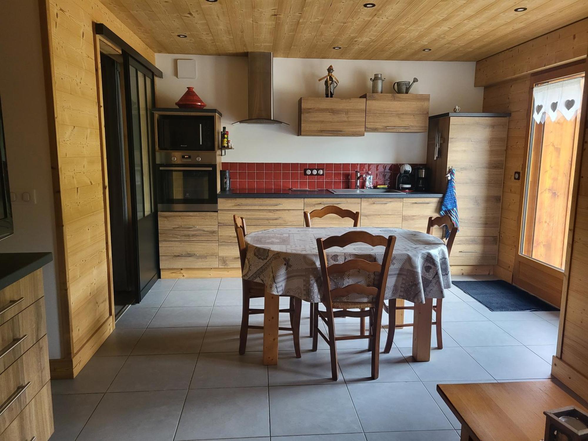 לה גראן-בורנו Appartement Cosy Face Aux Aravis מראה חיצוני תמונה