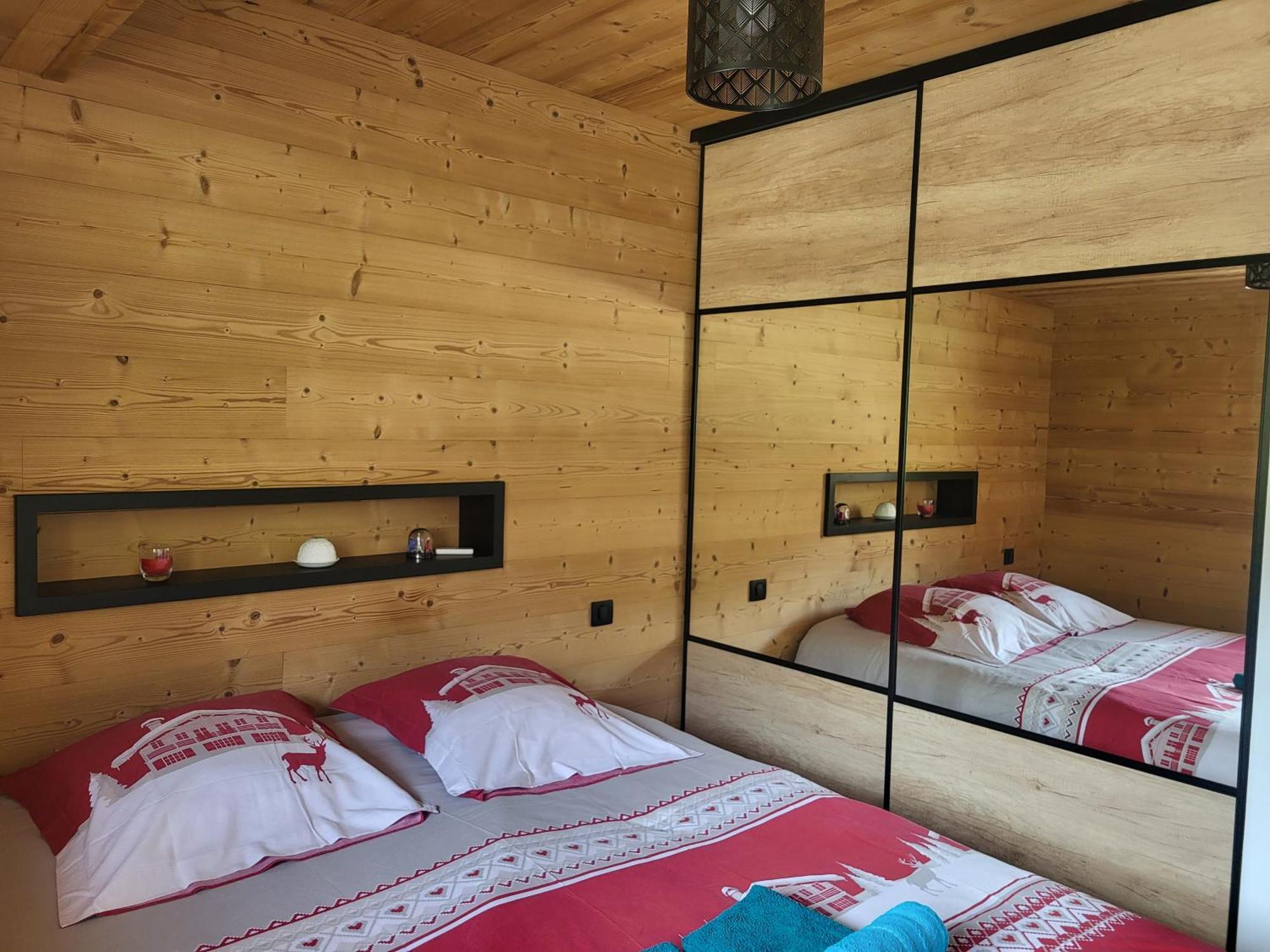 לה גראן-בורנו Appartement Cosy Face Aux Aravis מראה חיצוני תמונה