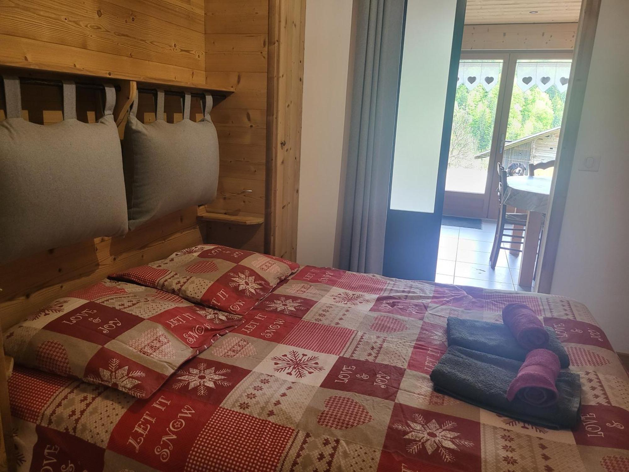 לה גראן-בורנו Appartement Cosy Face Aux Aravis מראה חיצוני תמונה